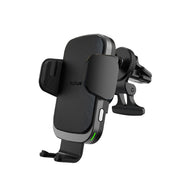 Draadloze Autolader Houder – 15W Qi Auto Telefoonhouder – Zwart