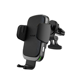 Draadloze Autolader Houder – 15W Qi Auto Telefoonhouder – Zwart