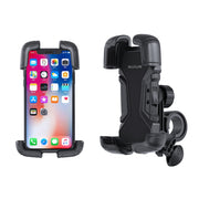 Fiets Telefoonhouder Steady 360 – Universele Smartphone Houder – Zwart