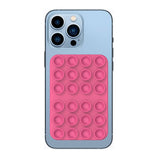 Zuignap Spiegel Telefoonhouder – Draagbare Smartphone Houder – Roos