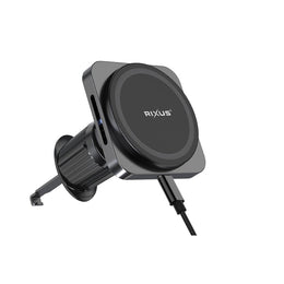 MagSafe Draadloze Autolader – 15W Auto Telefoonhouder – Space Grey