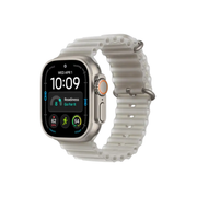 Apple Watch Ultra 4 GPS + Cellular 49mm – Natural Titanium – Translucent Grey Ocean Band