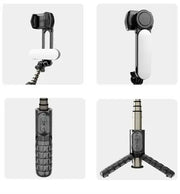 Gimbal Stabilizer met LED Light Front & Back