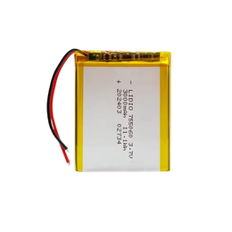 755060 Li-Polymer Batterij 3,7V 3000mAh – Oplaadbare Lithium Accu voor Fietscomputers, Navigatie en Elektronica