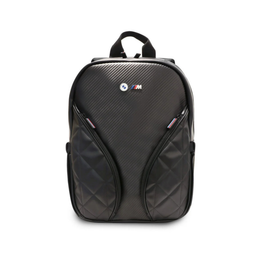 BMW Wallet Rugzak 15 Inch Zwart Carbon Look | Laptop & Notebook Backpack | FixHub