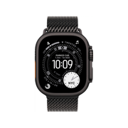 Apple Watch Ultra 3 GPS + Cellular 49mm – Black Titanium – Black Titanium Milanese Loop