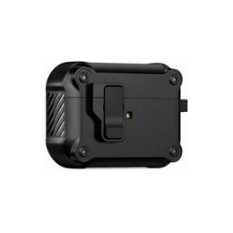 AirPods Pro 1 / Pro 2 Protective Case ARMOR – Zwart | Robuuste Beschermhoes