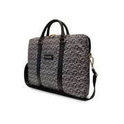 Guess 16 Inch Laptop & Tablet Bag G-Cube Stripes | PU Leather Grijs | FixHub