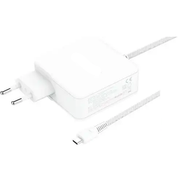 Universeel 45W GaN Super Fast Charger USB-C Snellader met 1.8M Nylon Kabel Zwart
