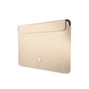 Guess Laptop & Tablet Sleeve 14 Inch | PU Saffiano Beige Design | FixHub