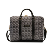 Guess 16 Inch Laptop & Tablet Bag G-Cube Stripes | PU Leather Grijs | FixHub