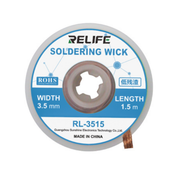 Relife RL-3515 Desoldering Wick – Professionele Desoldeerlitze 3.5mm x 1.5m