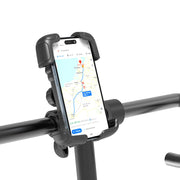 Fiets Telefoonhouder Steady 360 – Universele Smartphone Houder – Zwart
