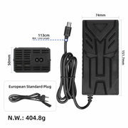 Xiaomi M365, Bird & Segway Ninebot ES2 | 42V 3A Elektrische Step Oplader EU Plug