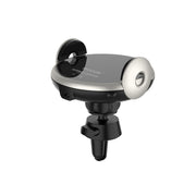 Snelle Draadloze Autolader Houder – 15W Qi Auto Telefoonhouder – Zwart