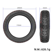 60/65-6.9 Off-Road Tubeless Band met Anti-Lek Gel voor Segway Ninebot Max G2 / G65 | FixHub