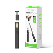 Rixus Selfie Stick met LED - Universeel - Vlog, Video, TikTok