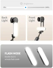 Gimbal Stabilizer met LED Light Front & Back