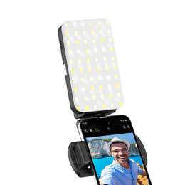 Rixus Selfie Light met Clip – Oplaadbare Licht - Photography, Tiktok, Vlog, Video