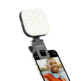 Rixus Selfie Light Compacte Oplaadbare Ringlamp - Photography, Tiktok, Vlog, Video