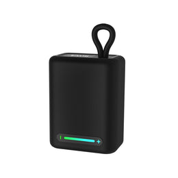Rixus RXBS55 Draadloze Mini Speaker – Zwart | Compacte Bluetooth Speaker met IPX6 & RGB