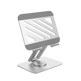 Tablet Stand Houder Vouwbare – Verstelbare Aluminium Bureauhouder – Zilver