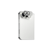 Camera Lens Protector voor Apple iPhone Duo – Camera Beschermglas – Silver / Dark Blue