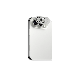 Camera Lens Protector voor Apple iPhone Duo – Camera Beschermglas – Silver / Dark Blue