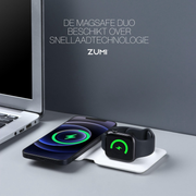MagSafe Duo 2-in-1 Wireless Charger – 29W Magnetische Draadloze Oplader voor iPhone, Apple Watch & AirPods