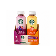 Starbucks Tea Combo Pack – Peach Oolong & Strawberry Blackcurrant | Imported from Asia