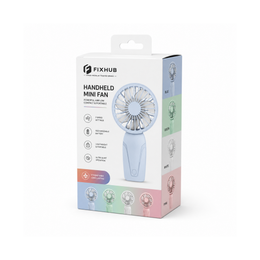 Draagbare Mini Handventilator – USB Oplaadbaar – Compacte Stille Ventilator