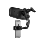Universele Achteruitkijkspiegel Telefoonhouder – Smartphone Houder voor Auto – Zwart