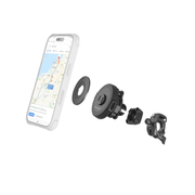 Rixus One-Lock Bike Holder Anti Shock Mag Set – Magnetische Fiets Telefoonhouder – Zwart