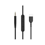 USB-C naar 2.5mm Headset Kabel voor Bose QC25 / QC35 / QC45 / NC700 – Met Microfoon & Volumebediening