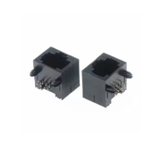 RJ45 8P8C PCB Haakse Netwerk Connector – Modulaire LAN Socket voor Reparatie & DIY
