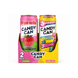 Candy Can 2-Pack – Bubblicious Original & Fruittella Strawberry
