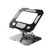 Roterende Laptop & iPad Standaard – Verstelbare Bureauhouder