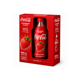 Coca-Cola Strawberry Bottle 500ML – Imported Asia