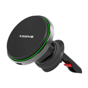 15W MagSafe Magnetische Draadloze Auto Oplader – Sterke Luchtrooster Telefoonhouder – Zwart
