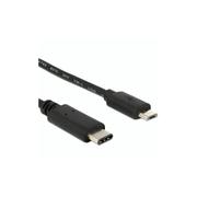 iPower Micro USB naar USB-C Kabel 0.3m – Zwart