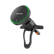 Magsafe 15W Qi2 Magnetische Draadloze Auto Oplader – Airvent Telefoonhouder – Zwart