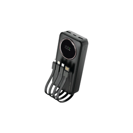 iPower R53G Powerbank 30000mAh – 22.5W Snellader met 4 Kabels & LED Scherm