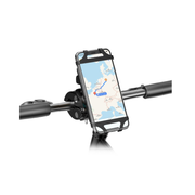 Rixus RXHB61 Siliconen Fiets Telefoonhouder – Universele Smartphone Houder – Zwart