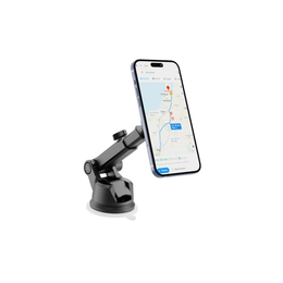 Rixus Dashboard Circle MagSafe Auto Telefoonhouder – MagSafe Compatibele Dashboard Houder – Zwart