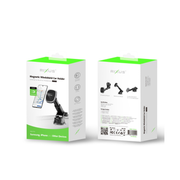Rixus Magnetische Auto Telefoonhouder – Dashboard Smartphone Houder – Zwart
