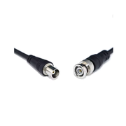 BNC Adapter Kabel 2 Meter – CCTV Video Verlengkabel – Male naar Female Zwart
