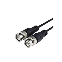 BNC Adapter Kabel 2 Meter – CCTV Video Verlengkabel – Male naar Male Zwart