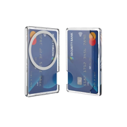Magsafe Magnetische Transparante Kaarthouder voor iPhone & Samsung