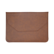 Laptop, MacBook & Notebook Sleeve 13 Inch PU Leather Bruin | FixHub