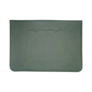 Laptop, MacBook & Notebook Sleeve 15 Inch PU Leather Groen | FixHub